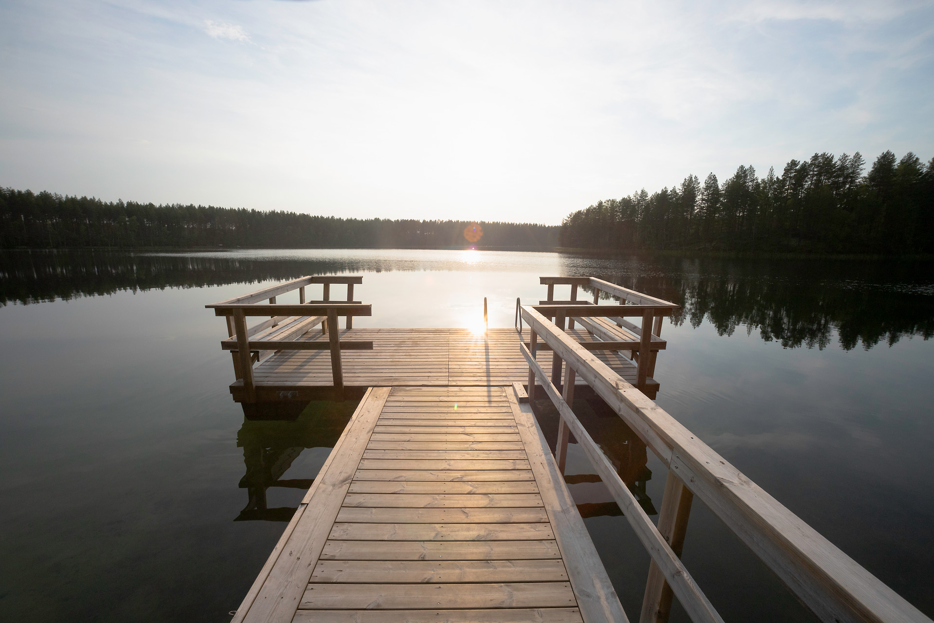 Rokuan leirikeskus ulkonäkymä